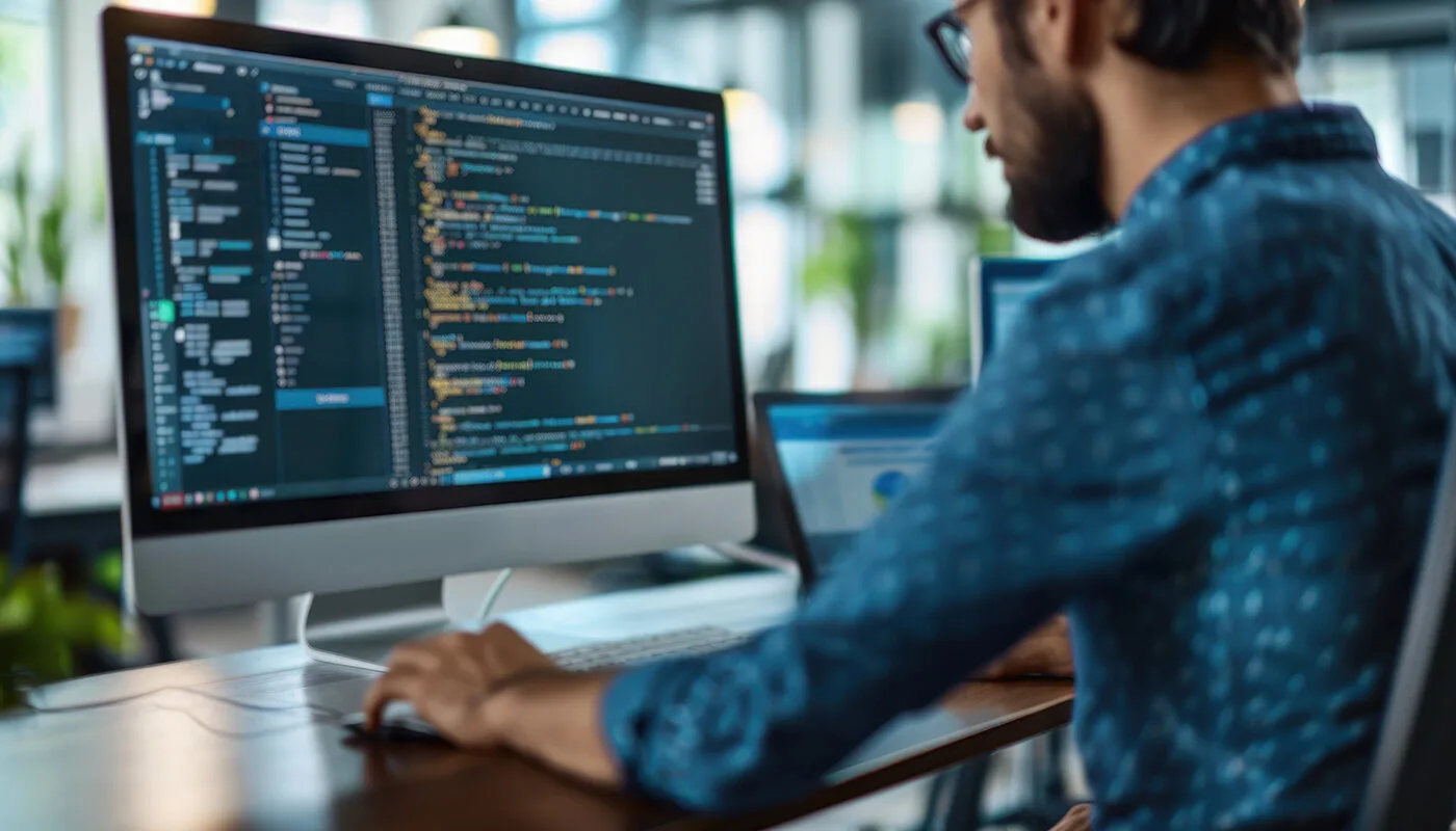 Illustration of WordPress tools and interface elements representing ongoing maintenance and technical updates.